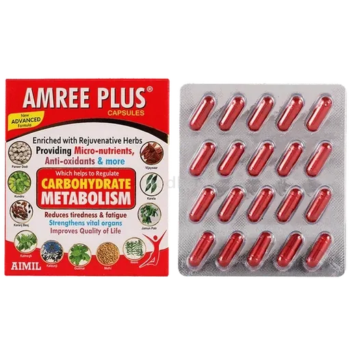 amree plus capsule 20's